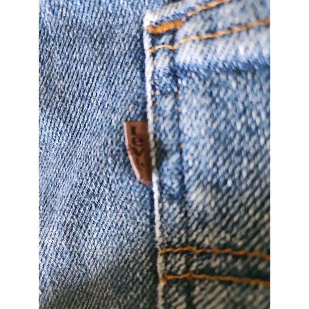 Vintage 90’s Levis 540 Brown Tab Made In USA Flex Jeans Mens 36x29